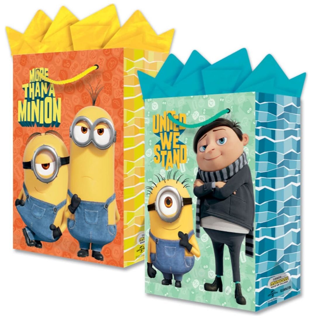bolsas de cumpleaños infantiles Caja de bolsas de regalo de 40 piezas para  niños, bolsa de plástico para dulces con dibujos animados, botín escolar