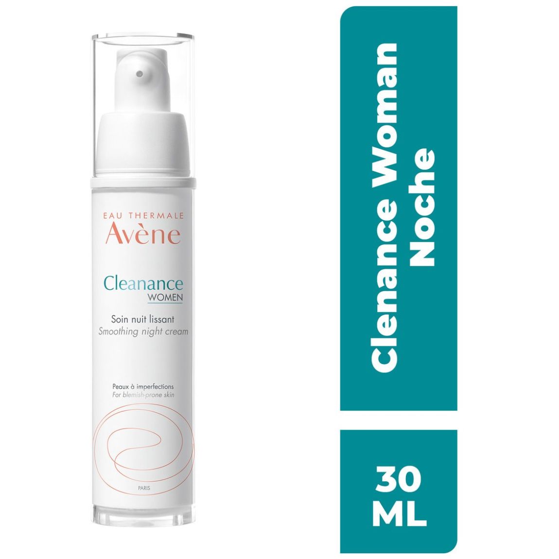 AVENE CLEANANCE WOMEN Soin Nuit Lissant 30ML - Box Para