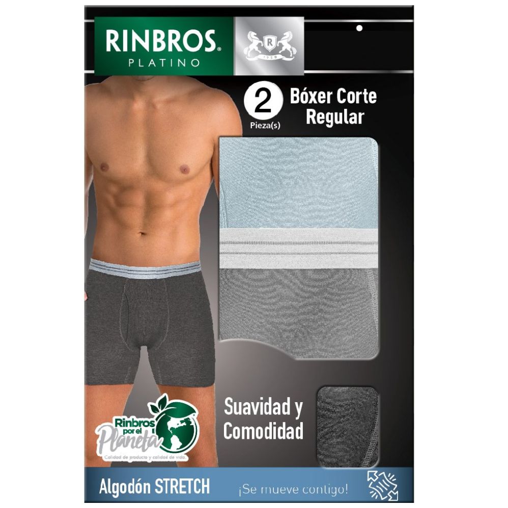 Boxer Stretch Rinbros para Hombre