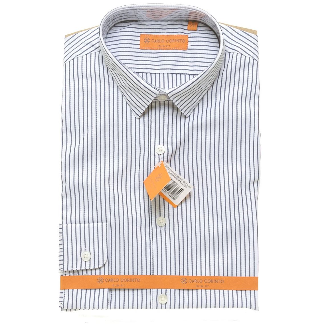 Camisa Casual Rayas Carlo Corinto para Hombre