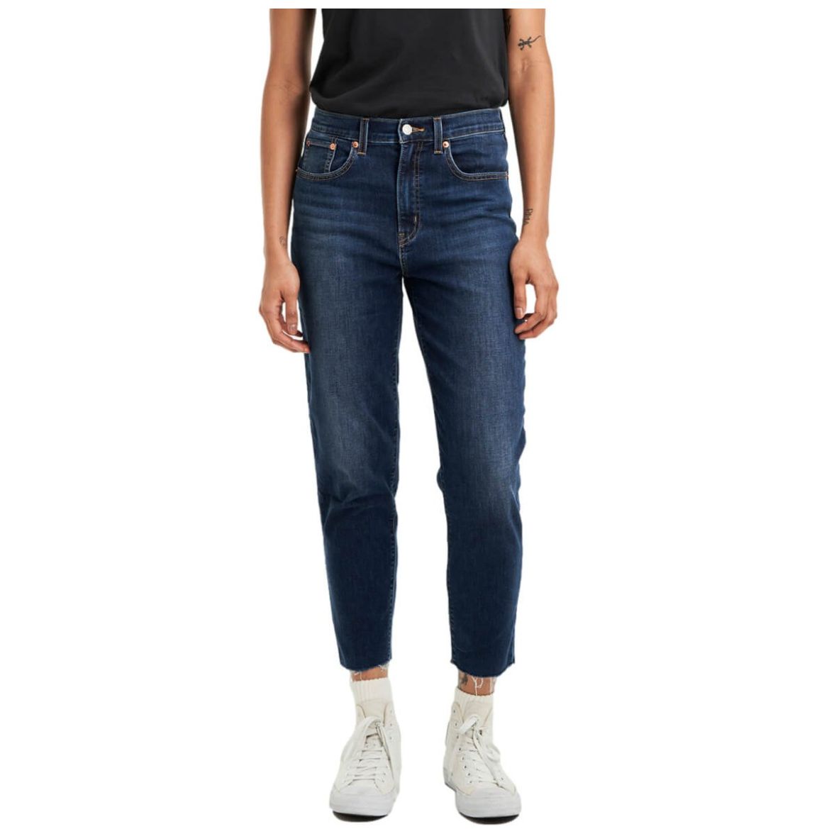 Pantalones levis de mujer cintura online alta