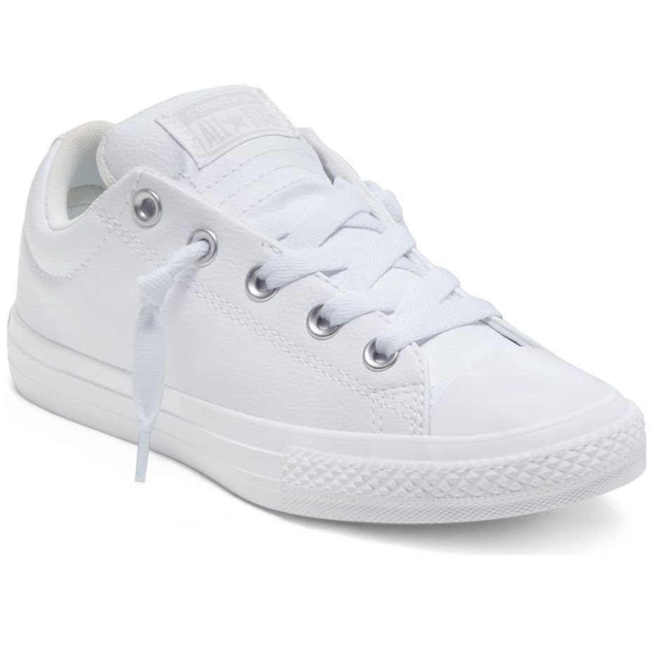 Converse completamente blancos on sale