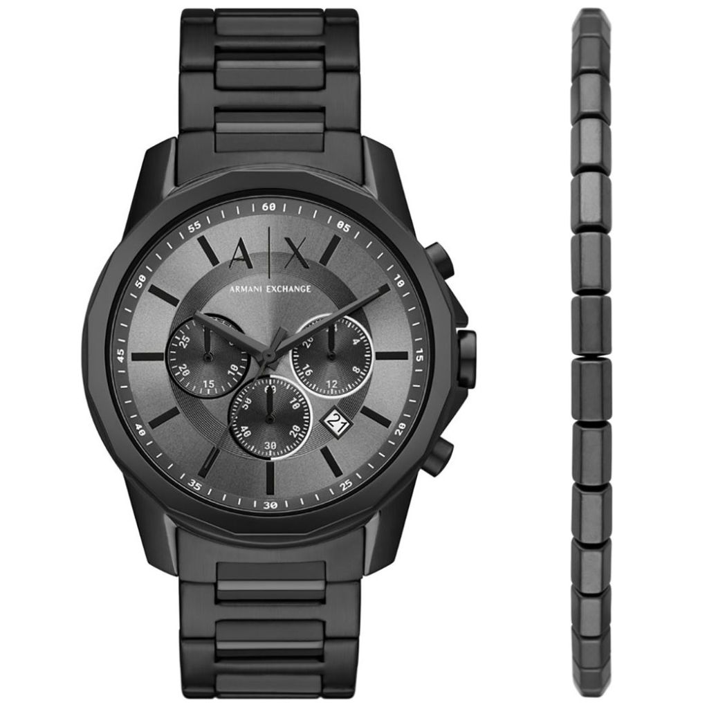 Set de Reloj para Caballero Marca Armani Exchange Modelo Ax7140Set