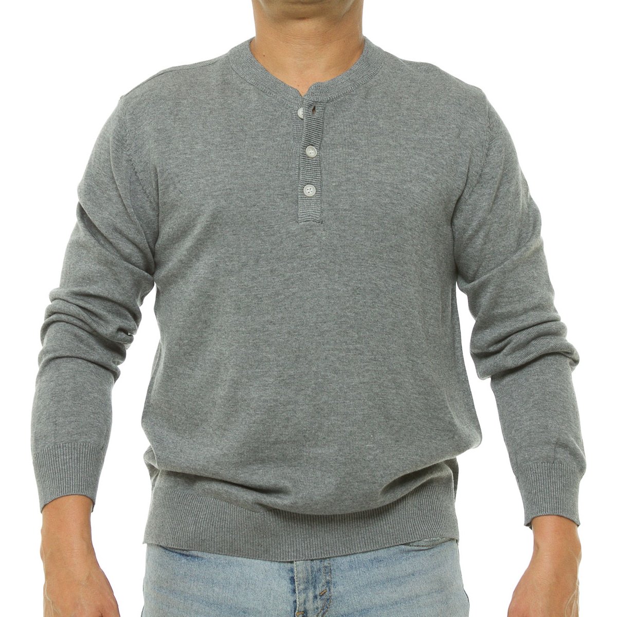 Sueter Casual Cuello Henley para Caballero J.opus