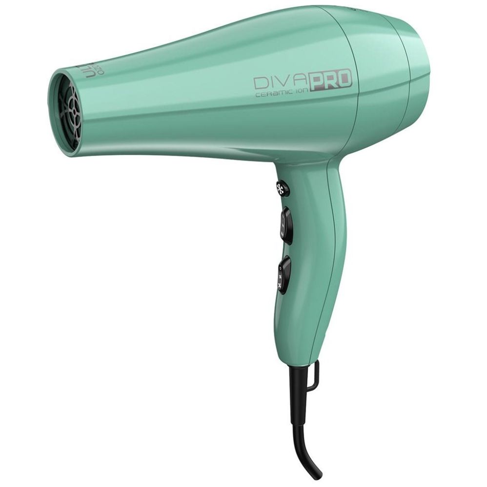 Secador Diva Salon Pro Gama Italy Turquesa