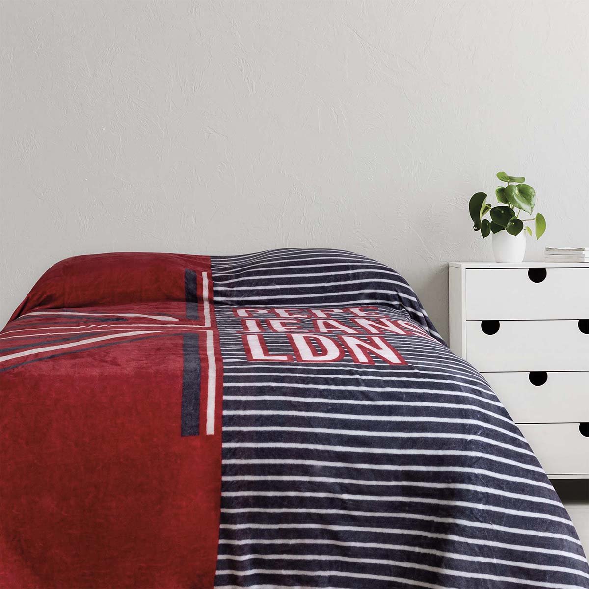 Cobertor Pepe Jeans matrimonial-queen size Joseph Flags