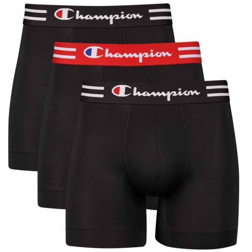 Bóxer Brief 3Pack Champion para Hombre