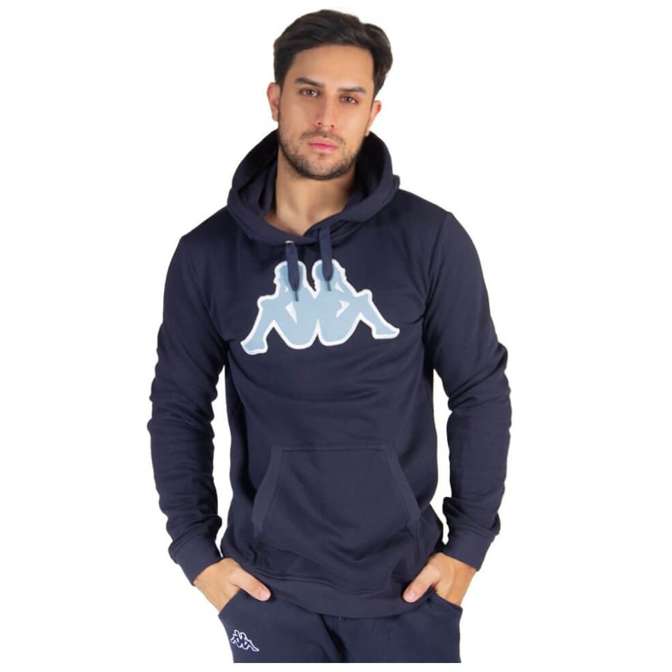 Kappa Sudadera unisex con capucha para hombre