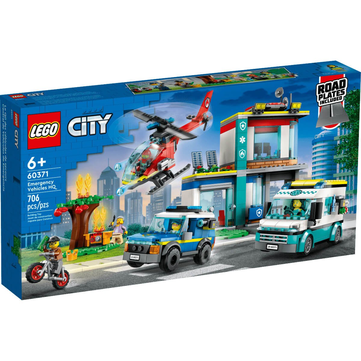 Central de Vehiculos de Emergencia Lego City Police