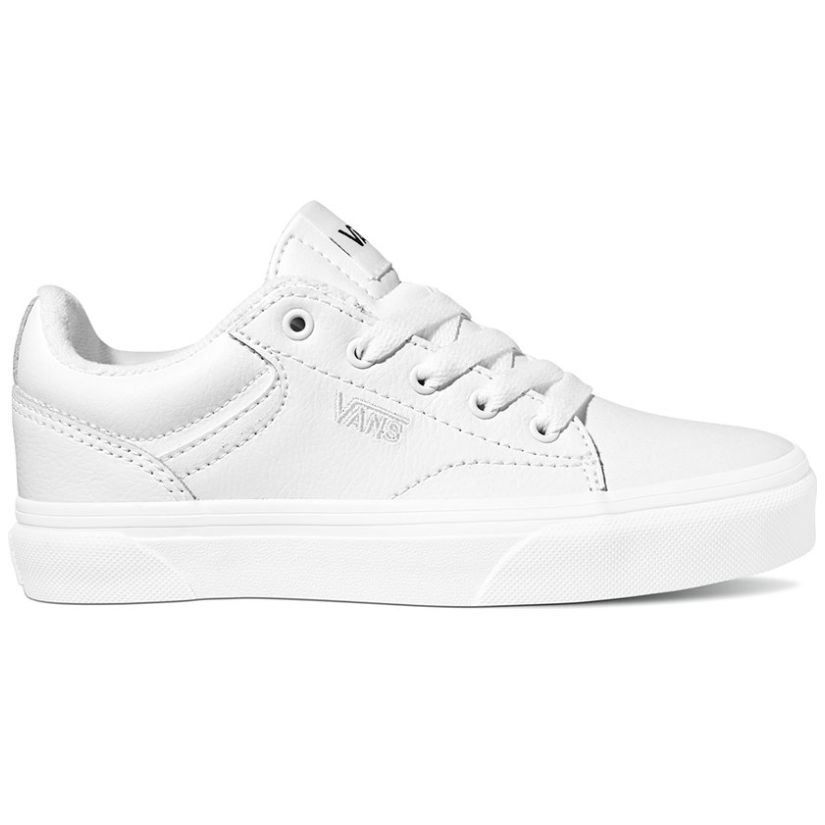 Tenis Yt Seldan Lthr Tmbl 16 22 Blanco Vans para Nino
