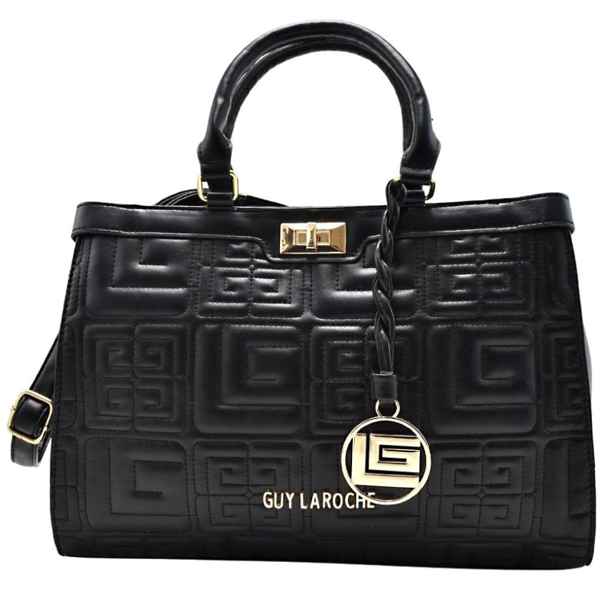 Bolsa De Dama Silueta Satchel Guy Laroche