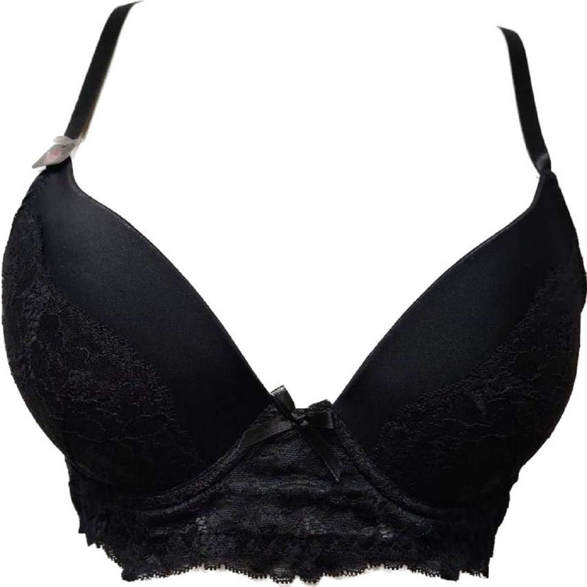 Brasier best sale encaje negro