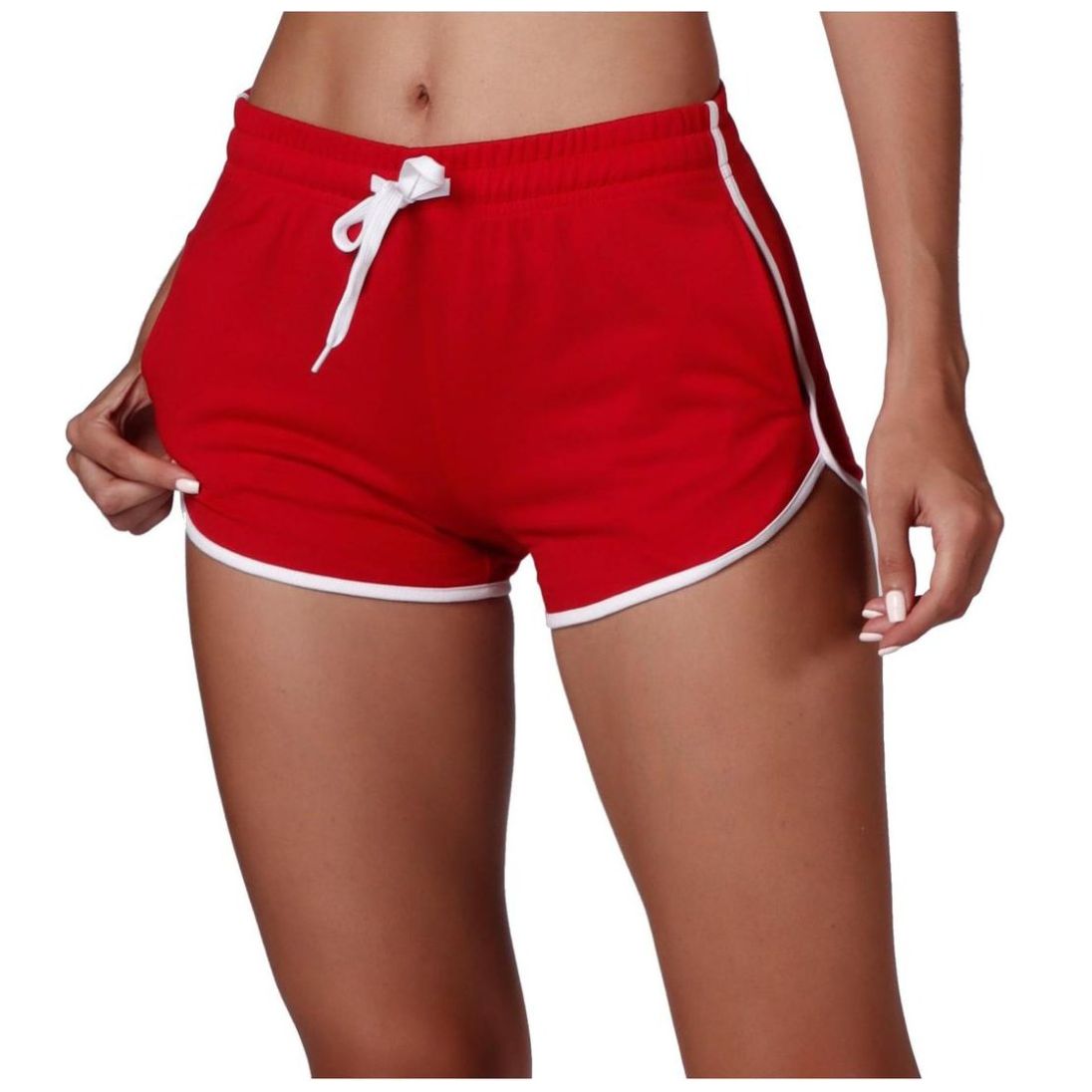 Short Deportivo Mujer con Morral tipo Neceser Incluido, Short Licra para  Gym, Biker Short Talla S-M