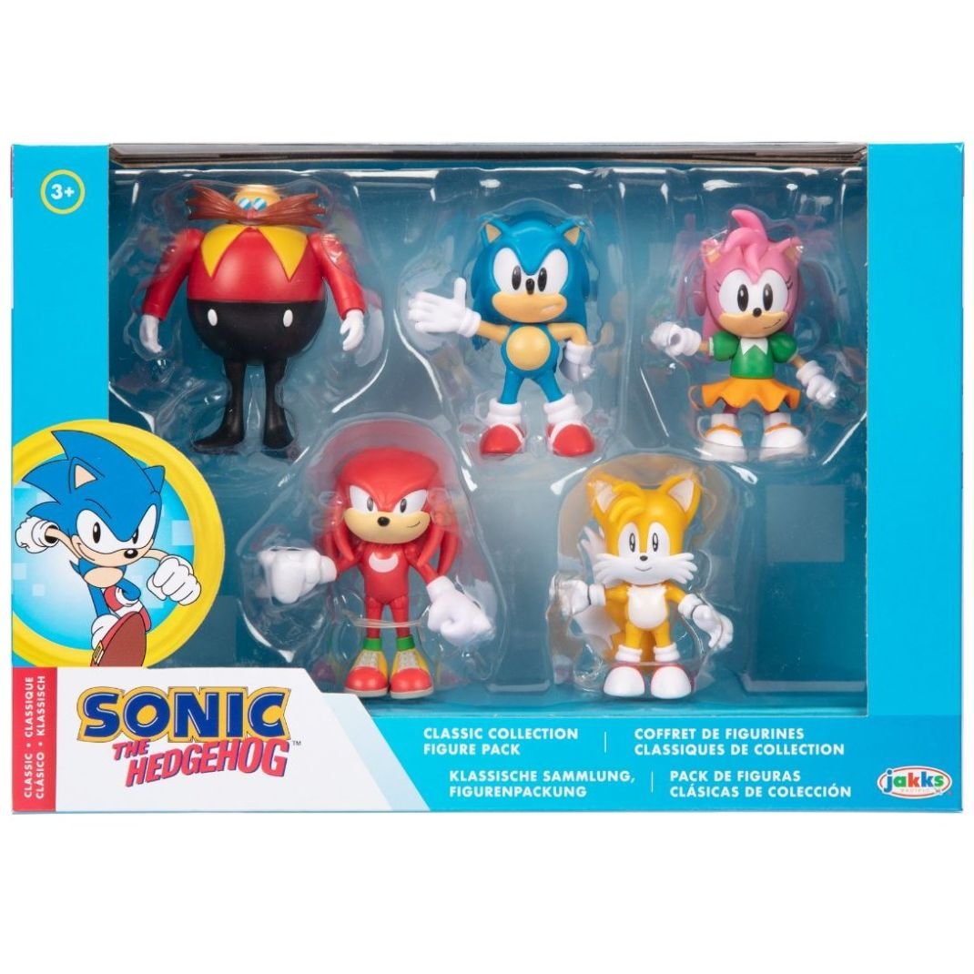 Sonic Juego de Figuras 5 Pack 2.5 Pulgadas