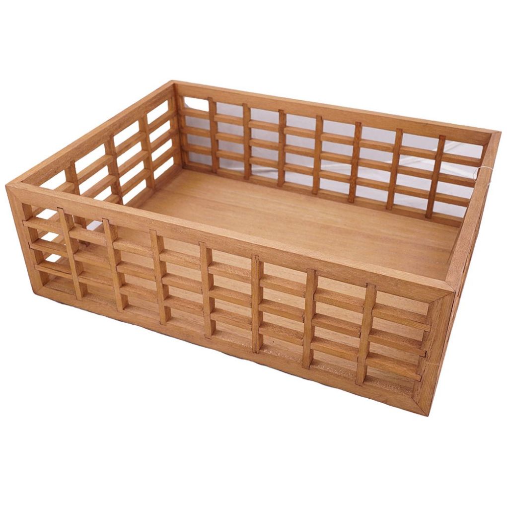 Cesta rectangular natural 38*31*20 cm - Orden en casa