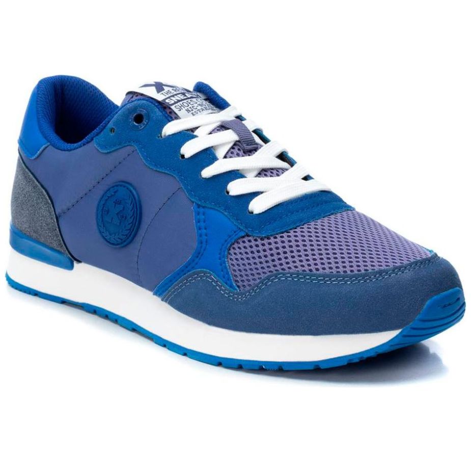 XTI 04249002 Azul Deportivo lona hombre - Tienda Online 