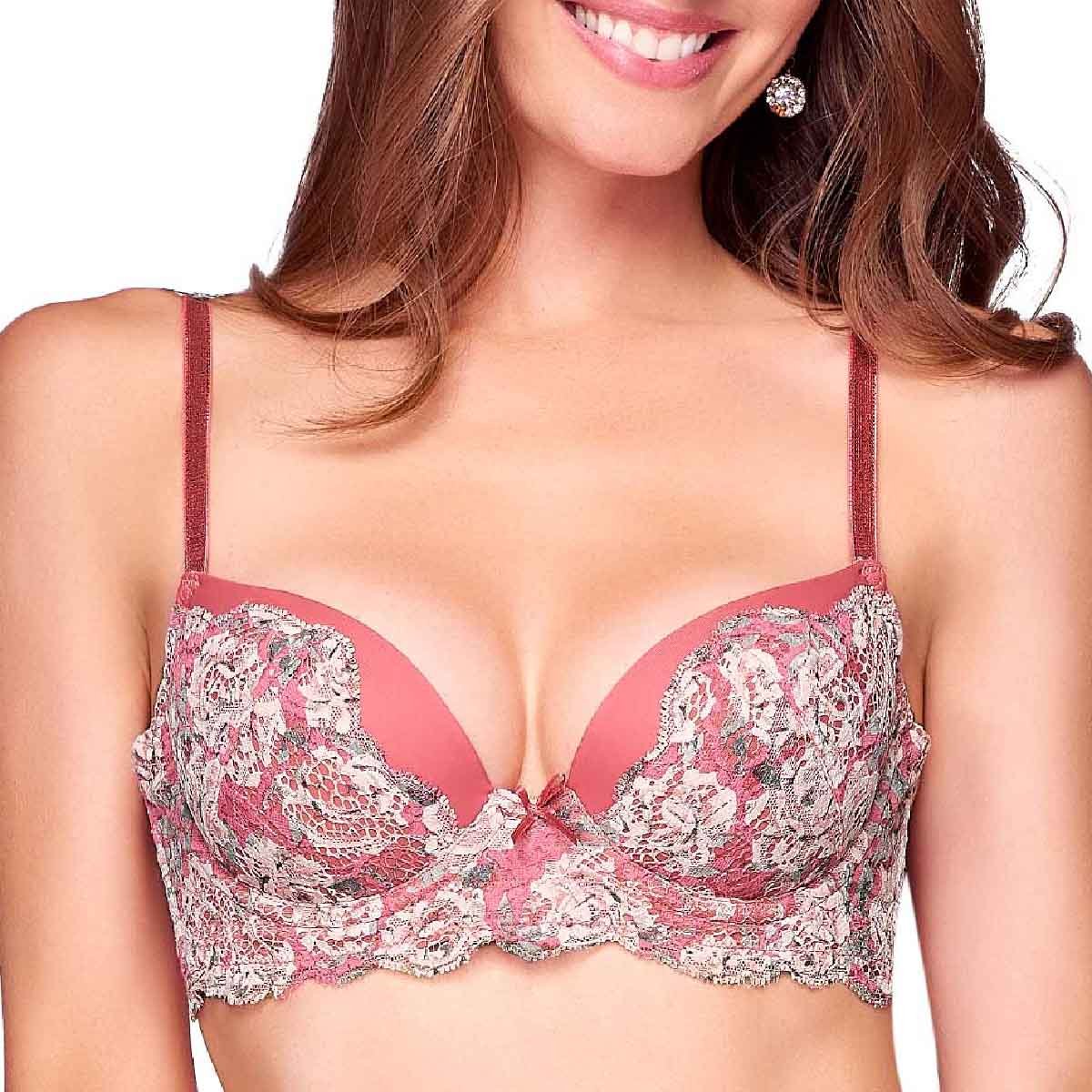 Brasier Sin Varilla con Encaje Tirante Ancho Playtex