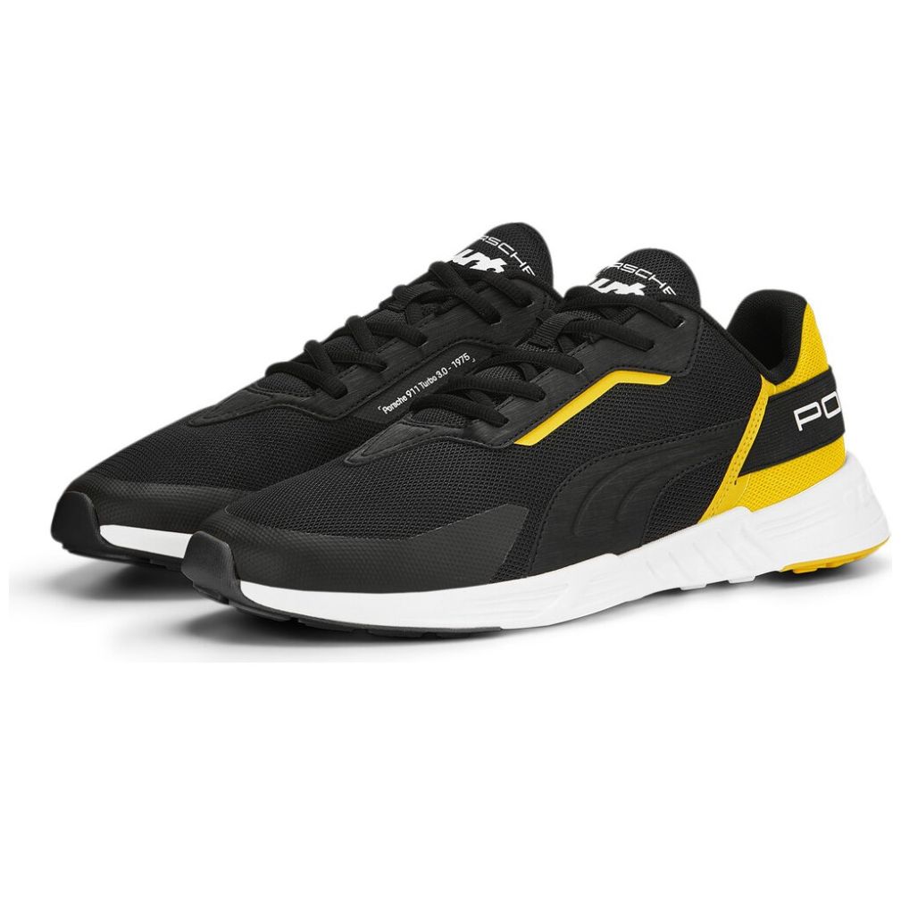 Tenis puma cheap negro con amarillo