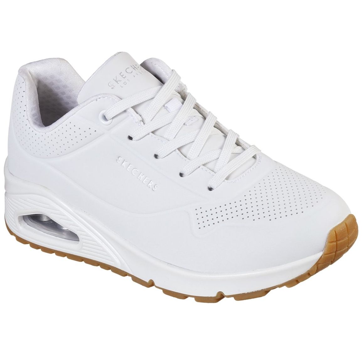 Tenis con Capsula de Aire Blanco Skechers