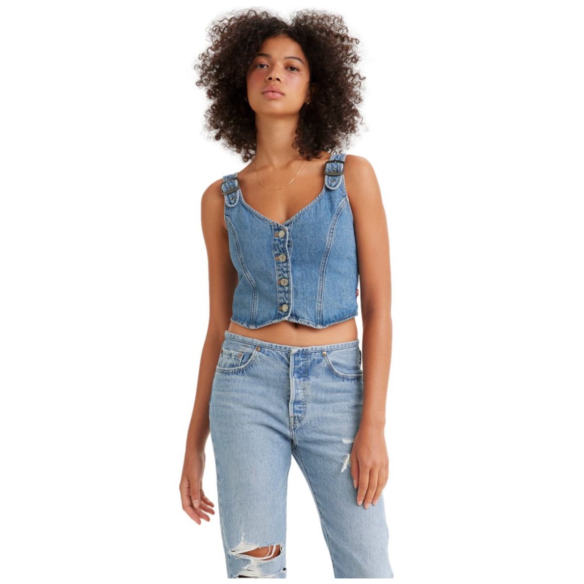 Levi's para mujer - Mezclilla de lujo - FARFETCH