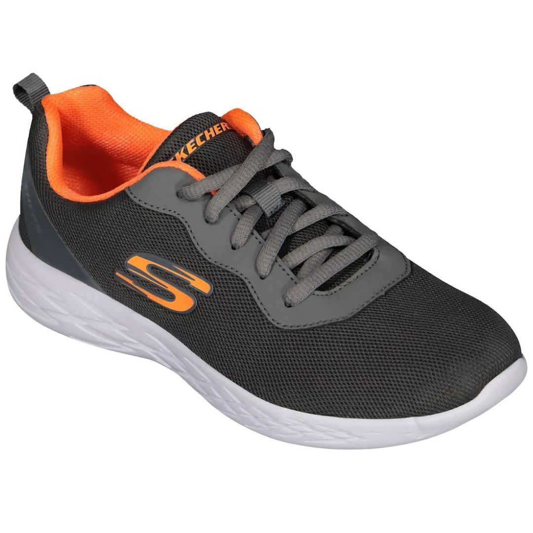 Skechers go run 600 hombre clearance plata