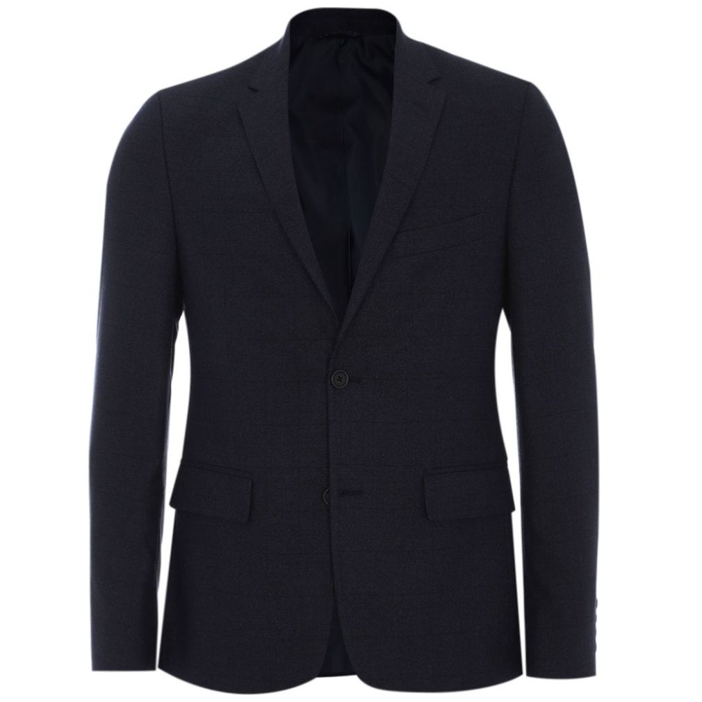 Saco para Hombre Slim Fit Azul Cuadro Carlo Corinto