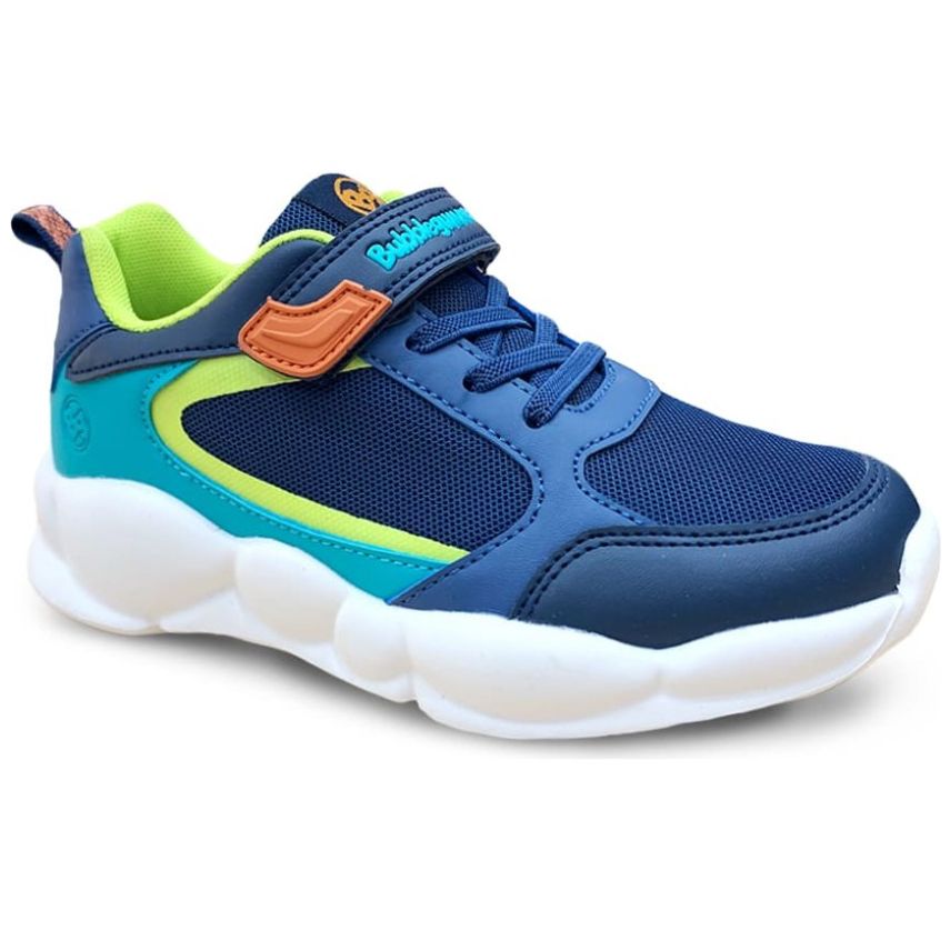 Tenis para Niño con Velcro 15-21 Azul Bubble Gummers