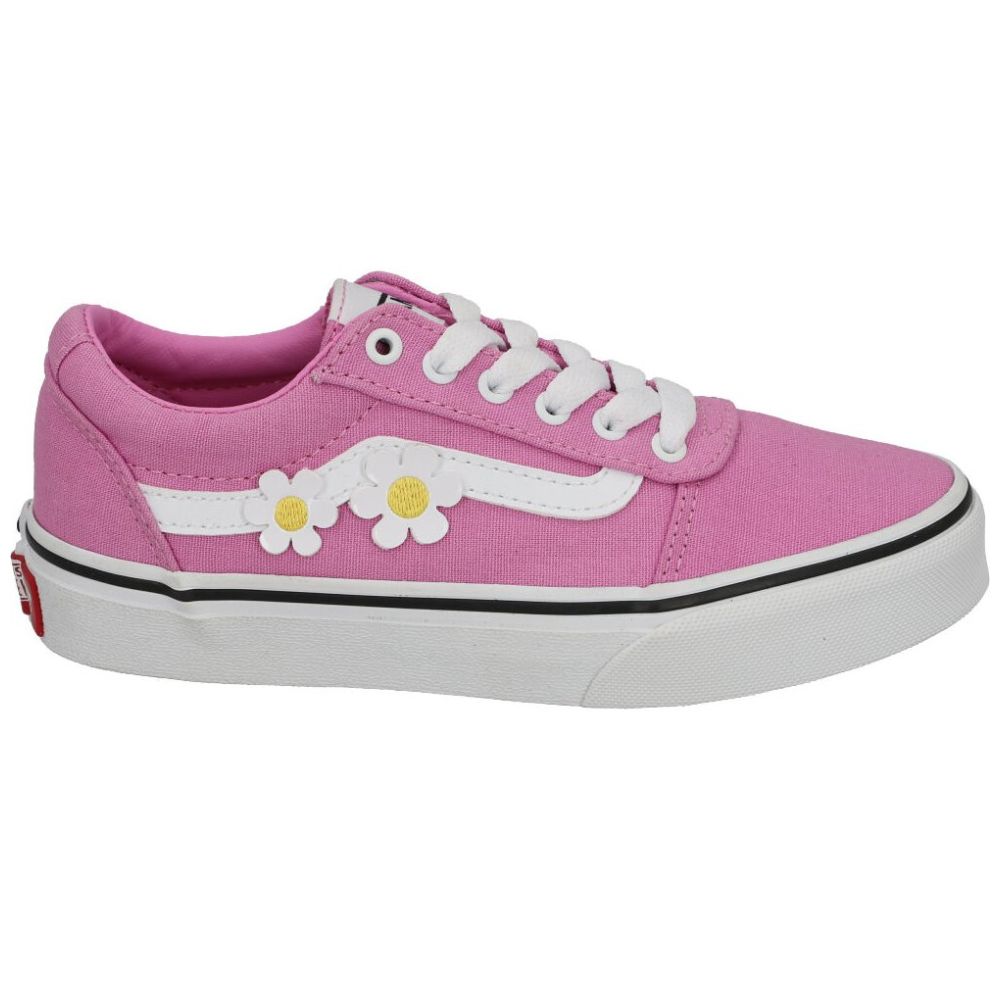 Zapatos vans vinotinto discount rosa