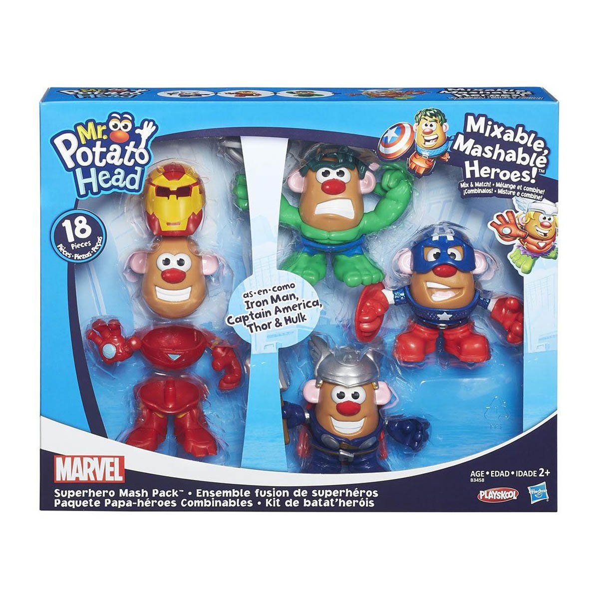 Playskool Paquete Papa Heroes Combinables Hasbro