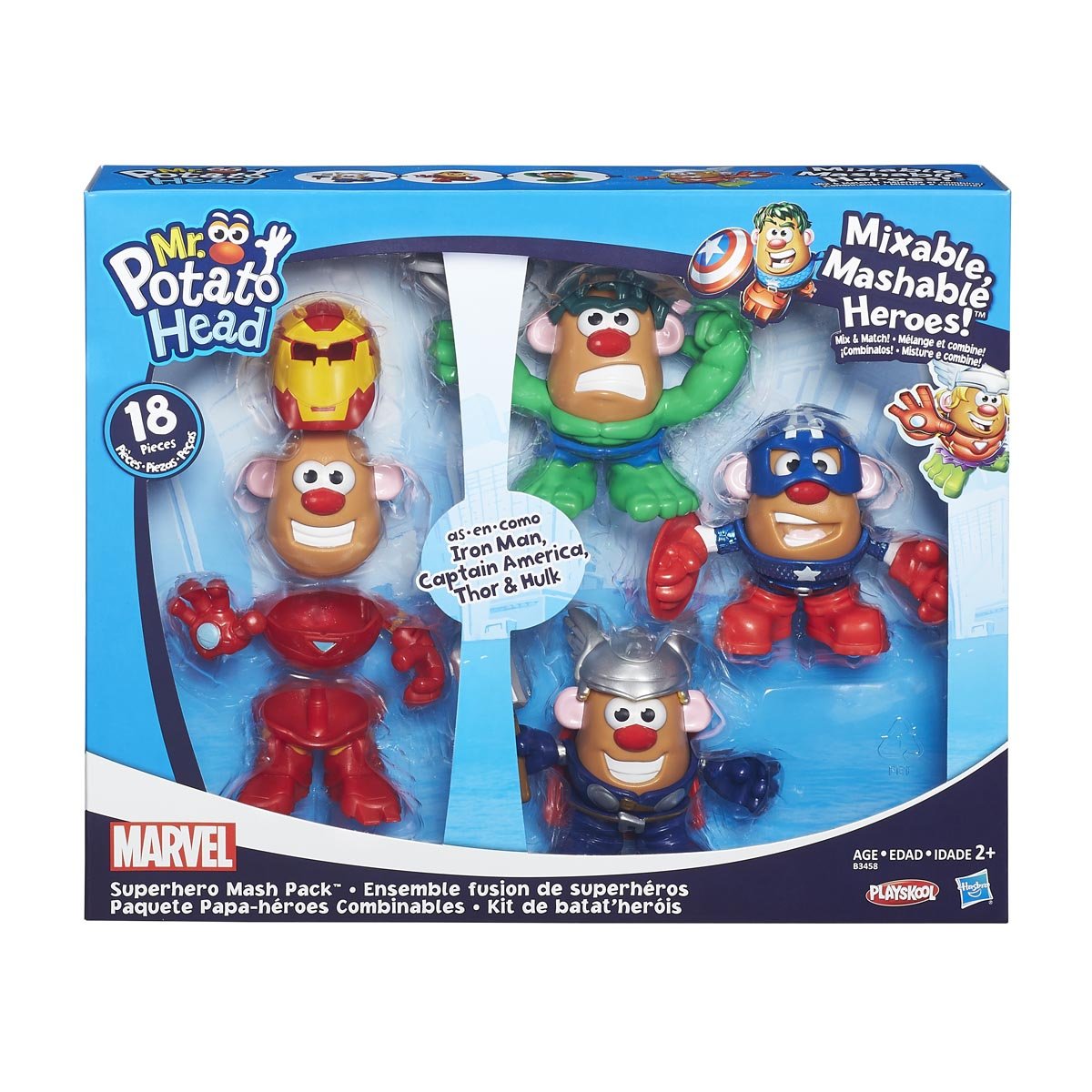 Playskool Paquete Papa Heroes Combinables Hasbro