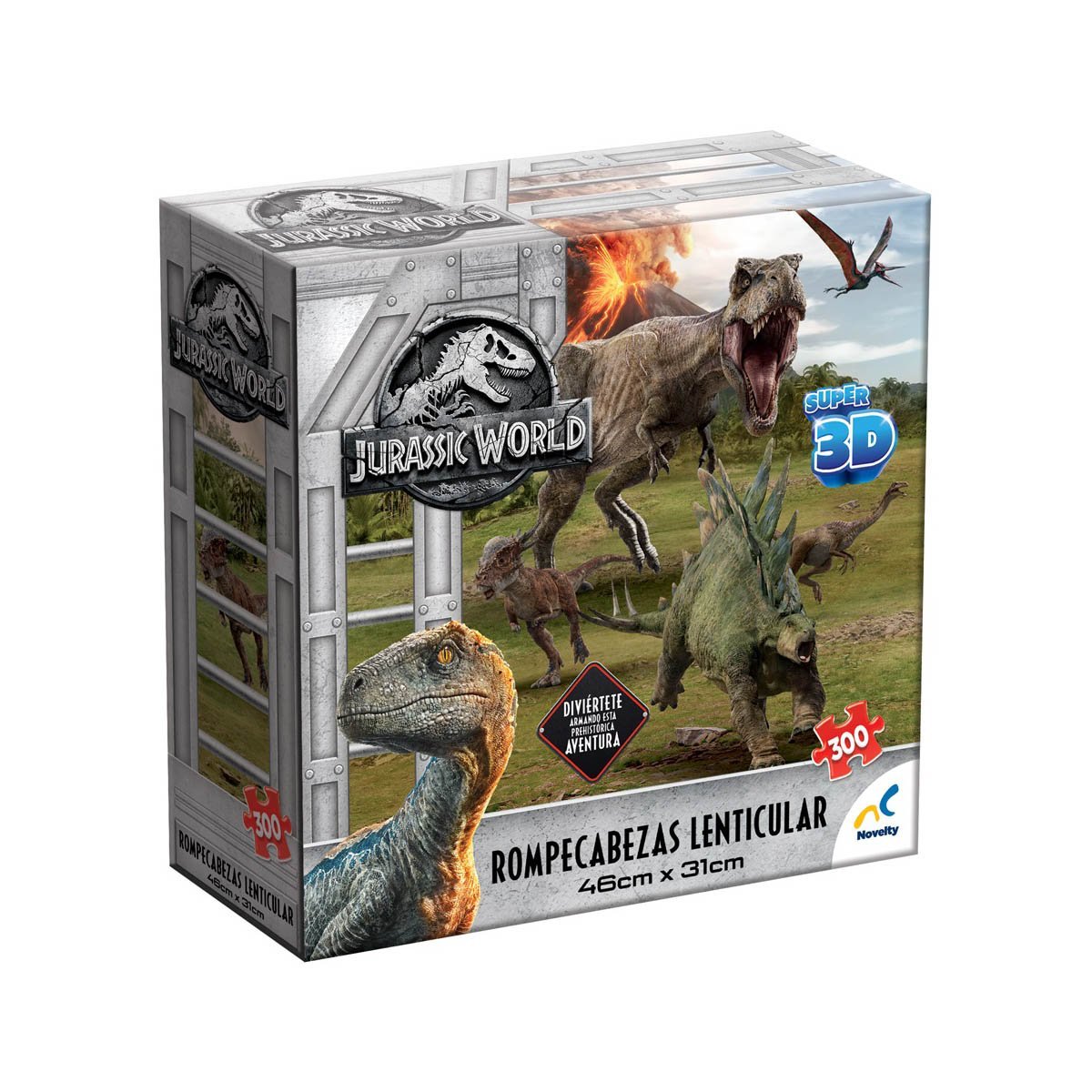 Rompecabezas 3D Jurassic World Novelty
