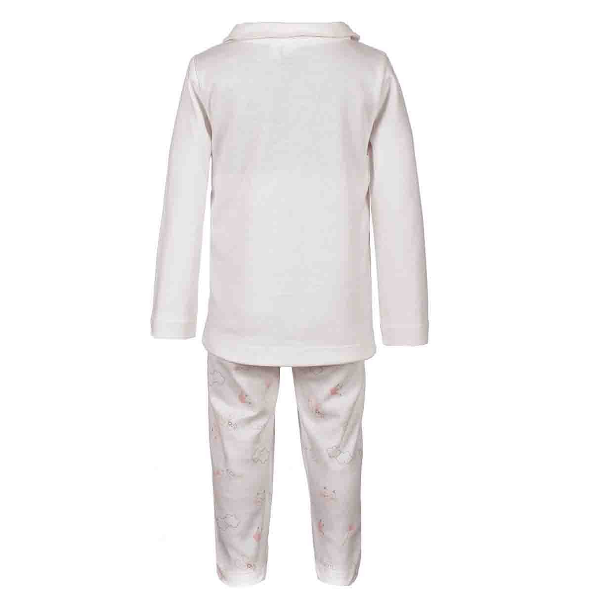 Pijama de Hadas Color Blanco Combinado Carosello