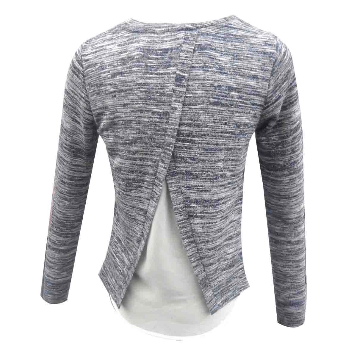 Blusa Color Gris Milk &amp; Soda