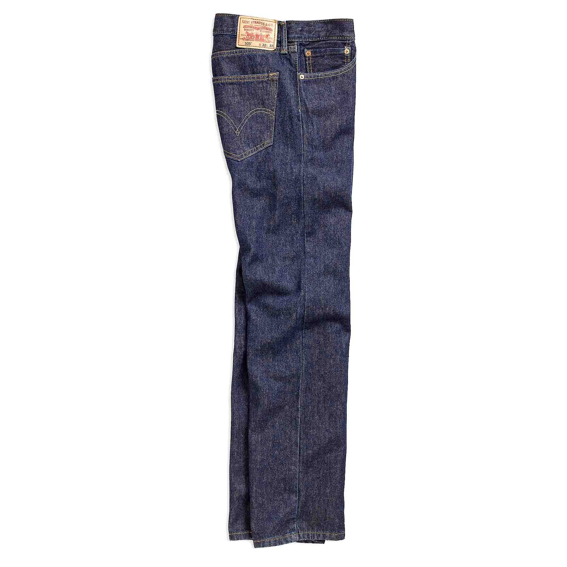 Levi's 505 Regular Fit Jeans Modelo Elo5050216 Talla Plus para Hombre