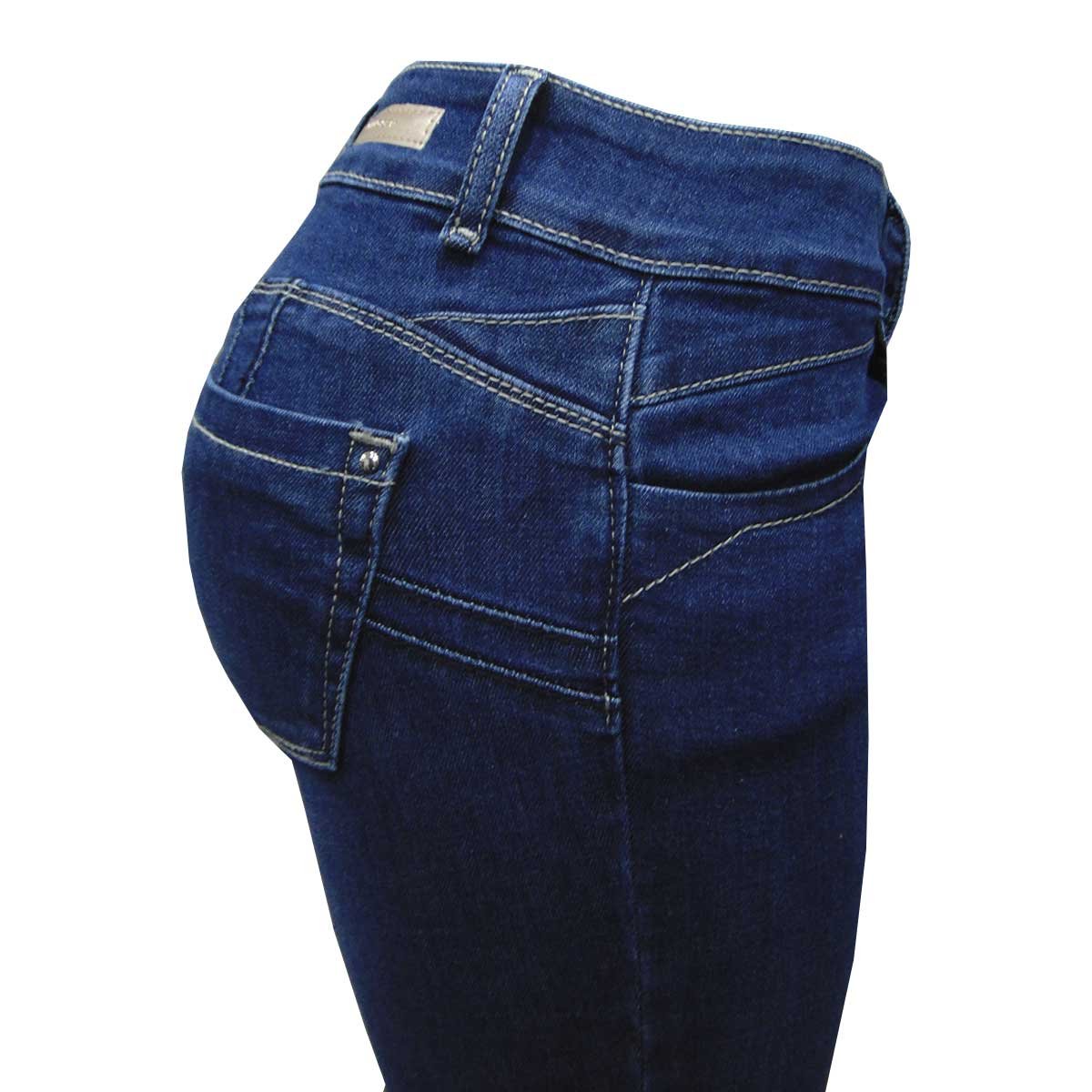 Jeans Pump Skinny con Tallones Mussa