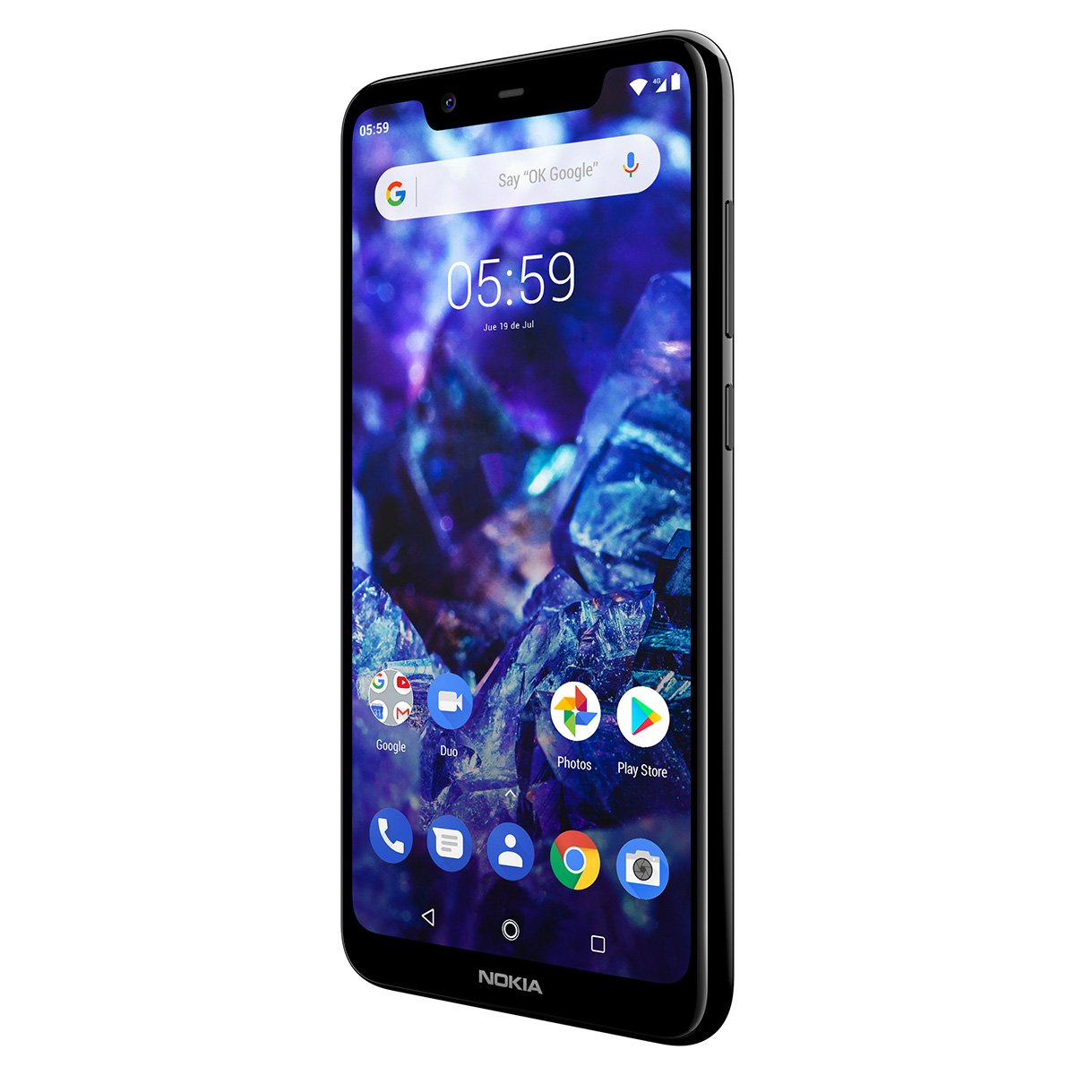 Celular Nokia 5.1 Plus 1112 Color Negro R9 (Telcel)