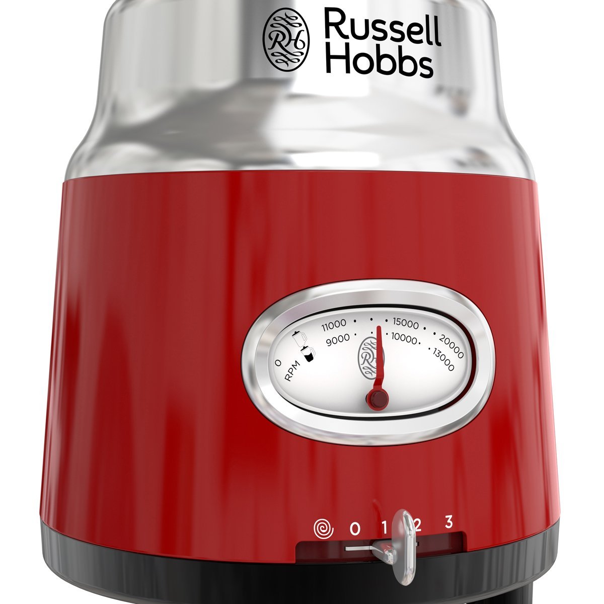 Licuadora Roja Retro Style Bl3100Rdr Russell Hobbs