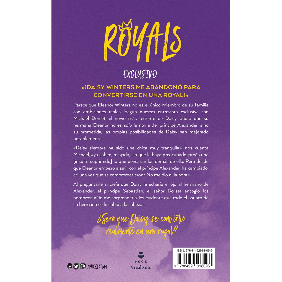 Royals &iquest;c&oacute;mo Sobrevivir a la Realeza? Puck