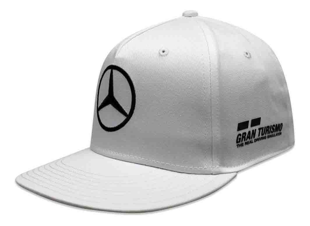 Gorra Unisex Mercedes F1 Blanca Branded