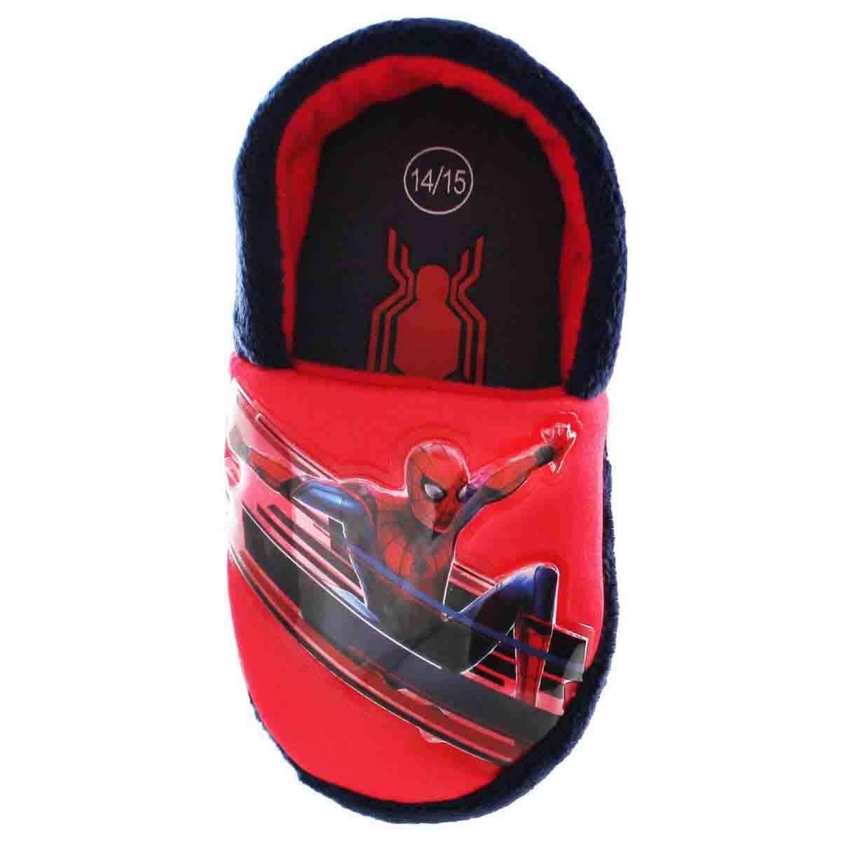 Pantufla 2D 15-21 Rojo Spiderman