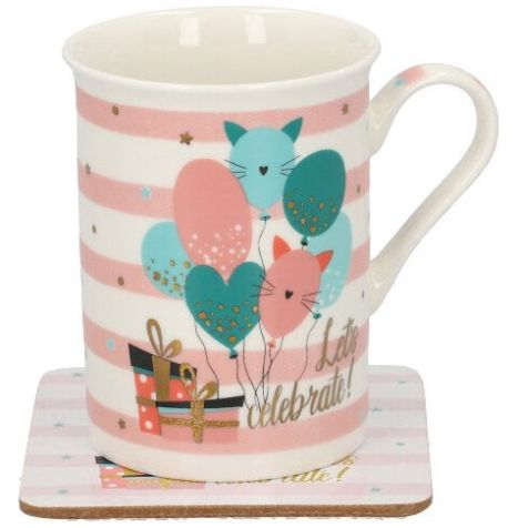 Taza de Fiesta 10 Oz  con Porta Vaso Gottawa