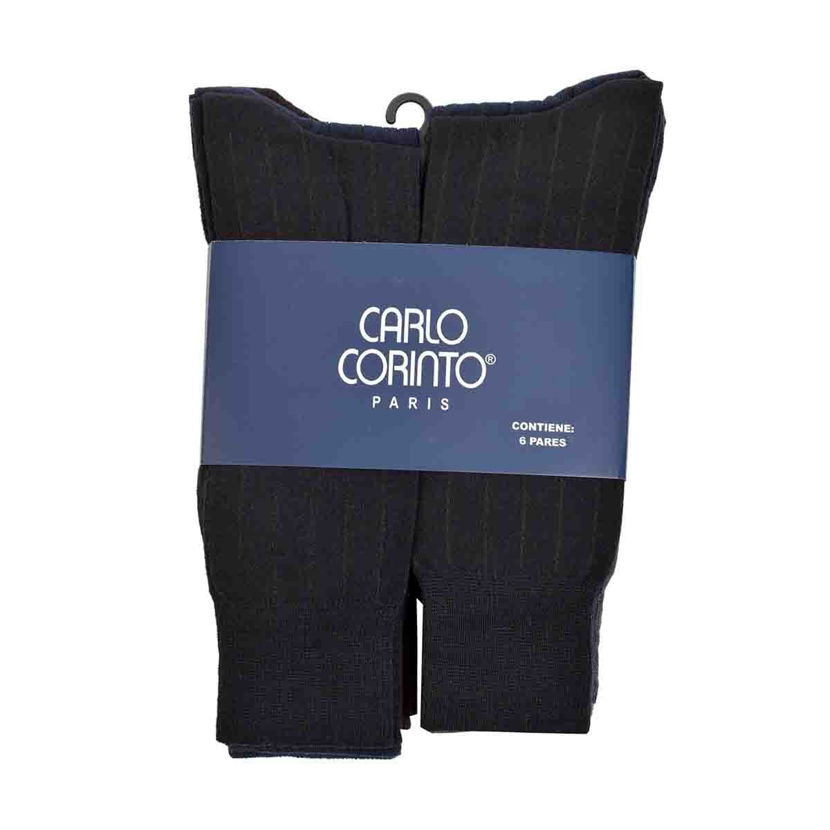 Calcetines 6 Pack Carlo Corinto