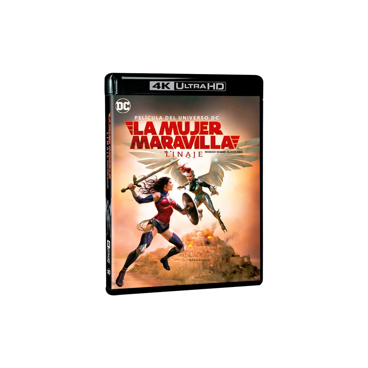 4K Uhd + Blu Ray  la Mujer Maravilla: Linaje