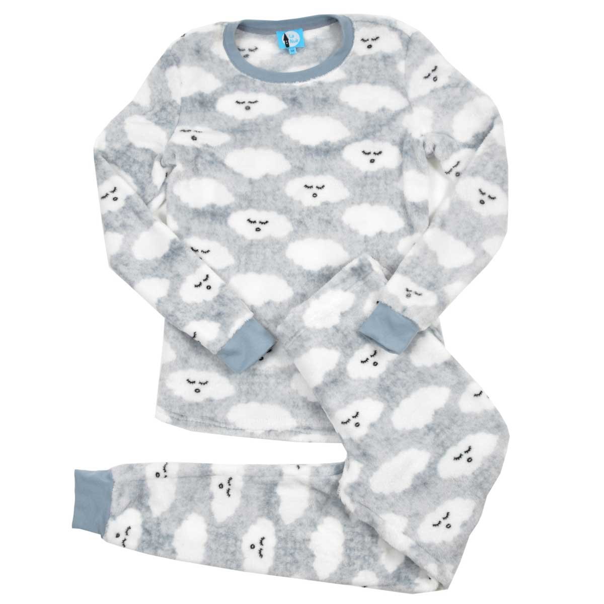 Pijama Flannel con Nubes la Nuit