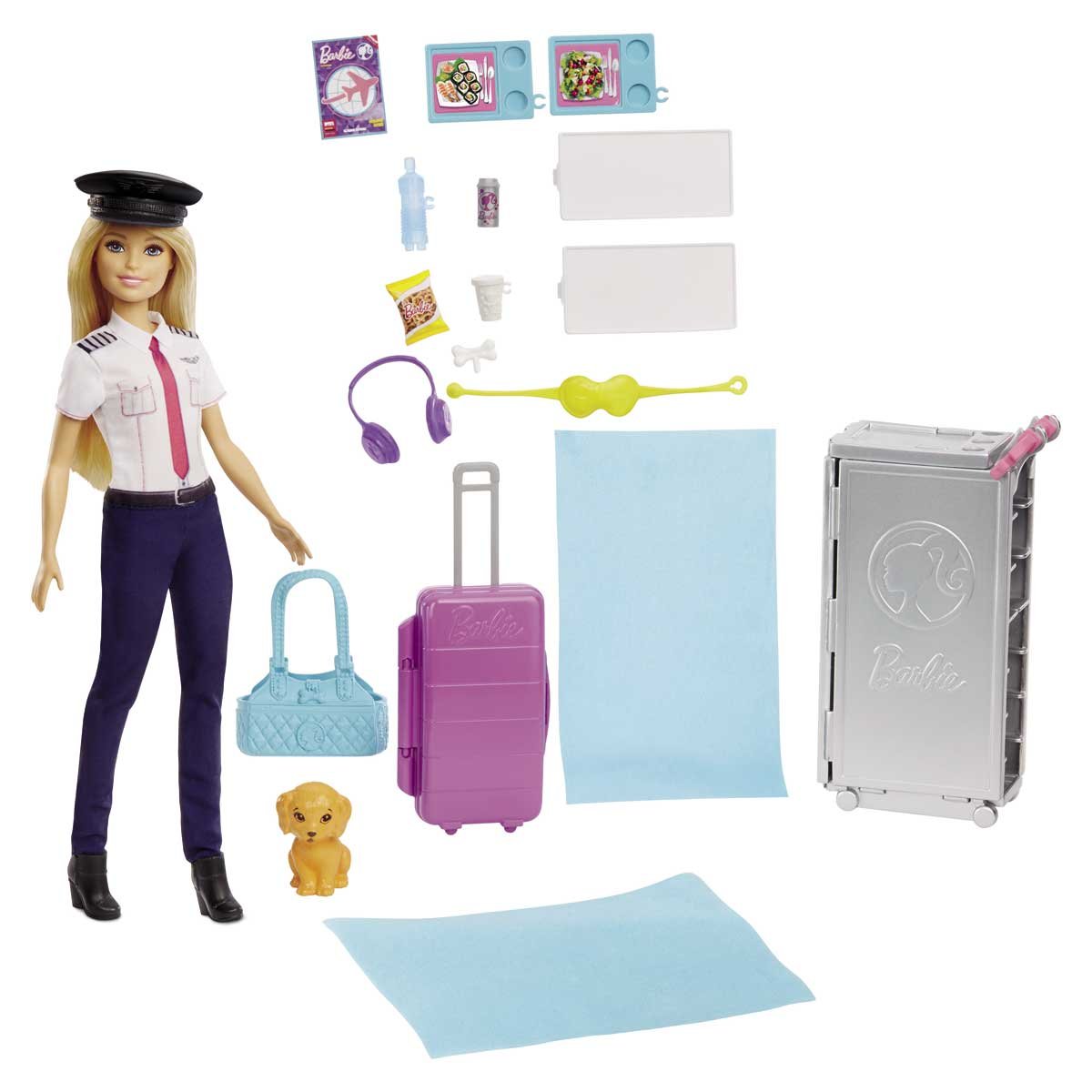 Barbie Jet de Aventuras con Muñeca  Mattel