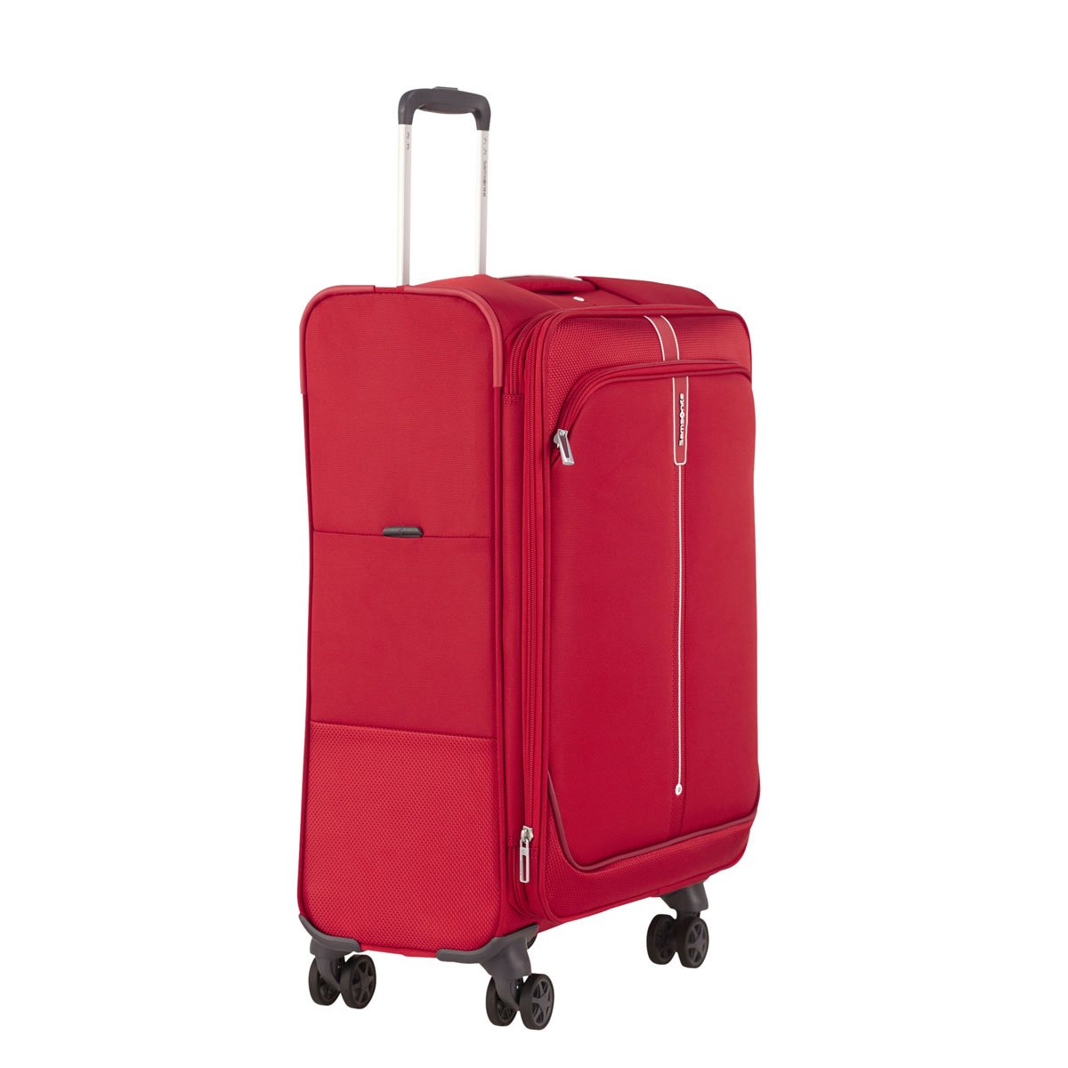 Maleta Individual Vertical Spinner Pop Soda 24" Expandible Rojo Samsonite