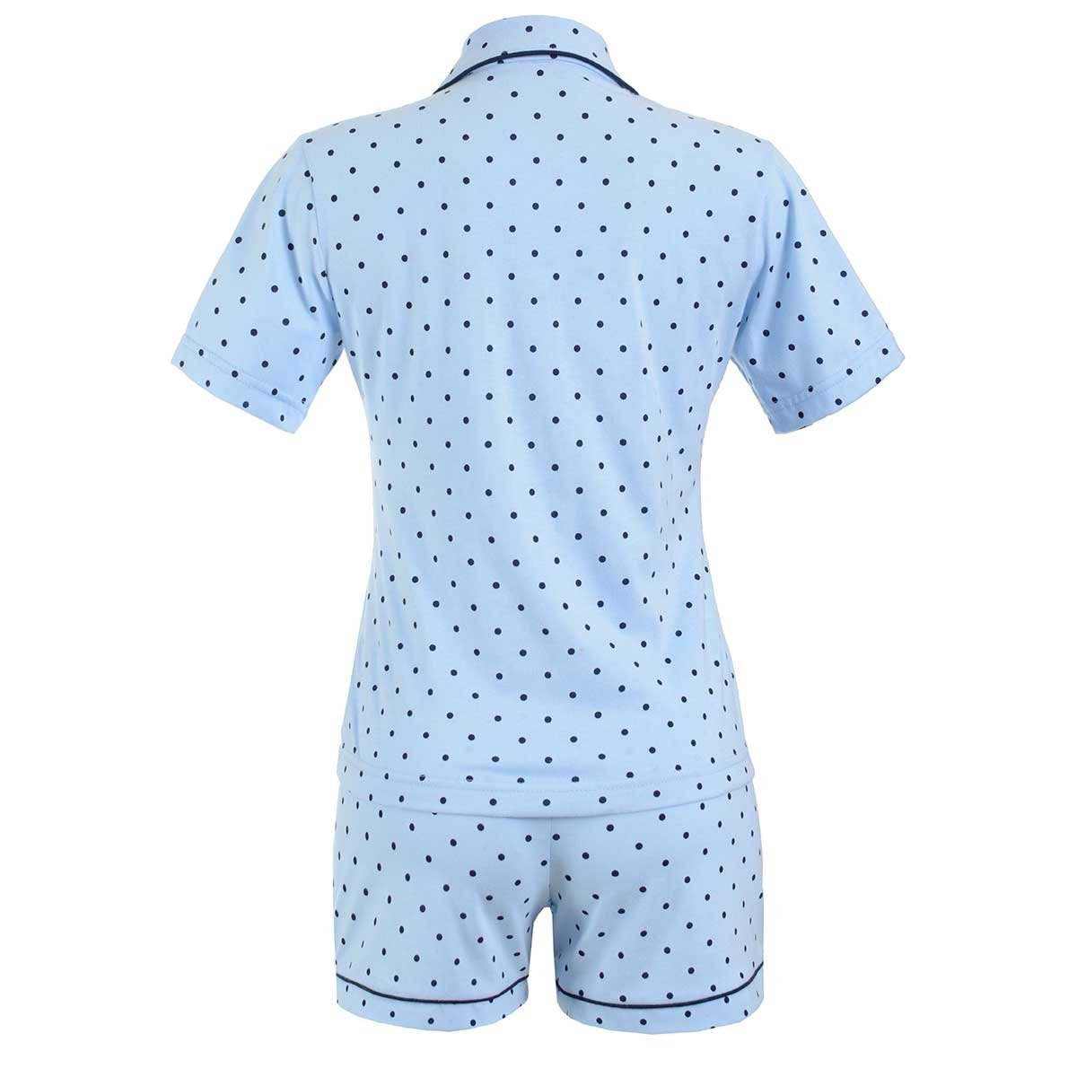 Pijama para Dama Chiffon con Playera Y Short Isotoner