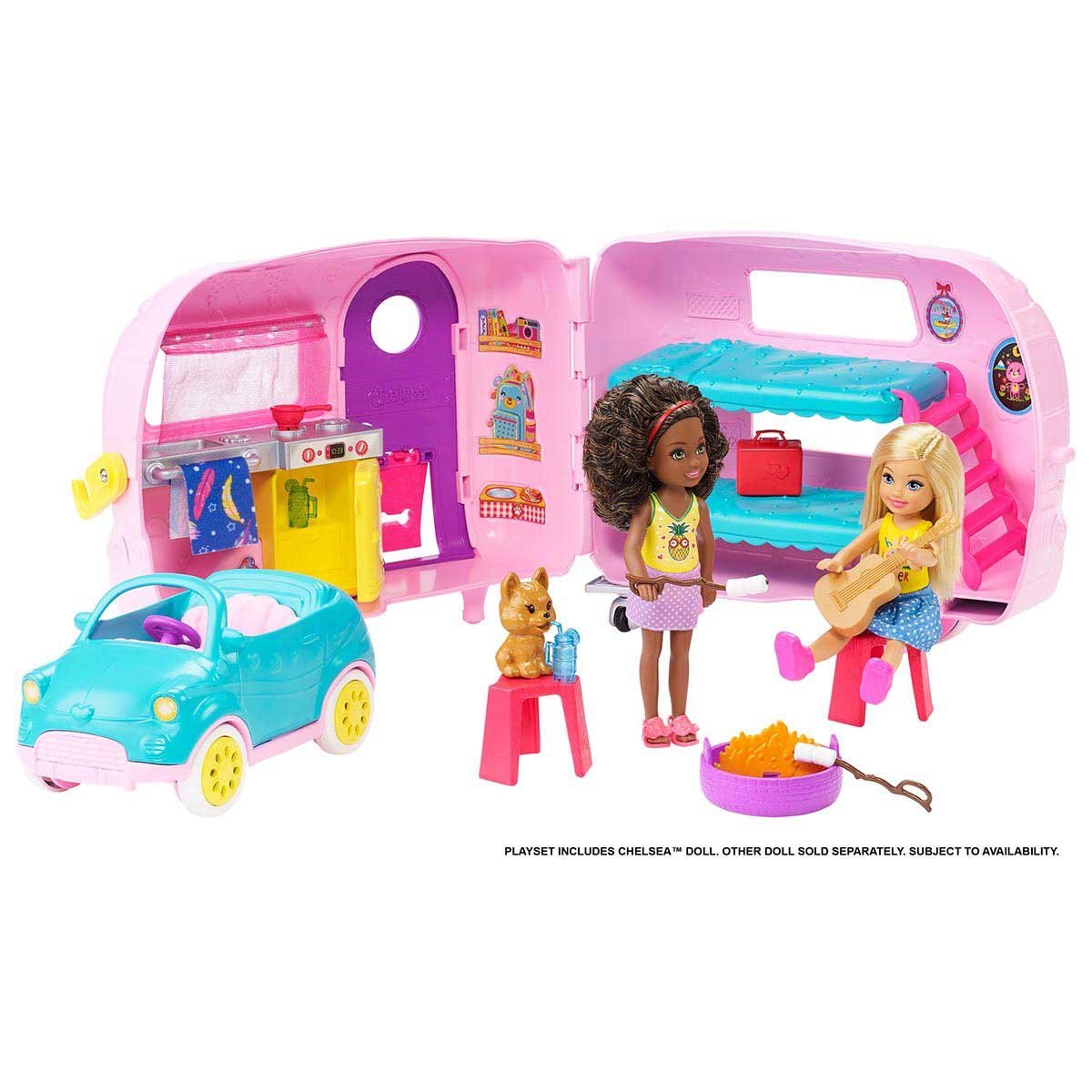 Barbie Cámper de Chelsea Mattel