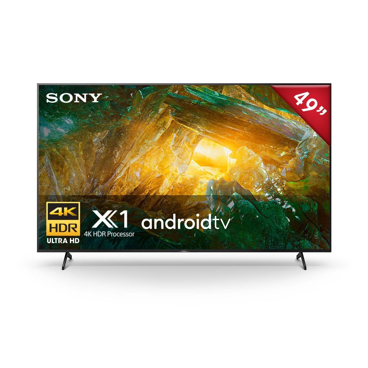 Pantalla Sony 49" 4K Uhd Android Tv Xbr49X800H