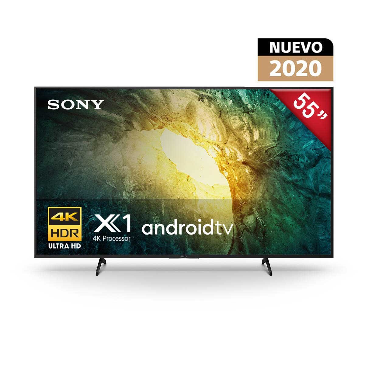 Pantalla Sony 55" 4K Uhd Android Tv Xbr-55X750H